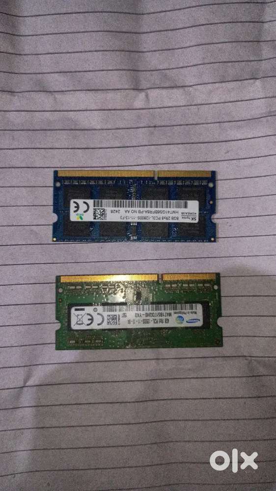 DDR 3 8GB QND 4GB RAM