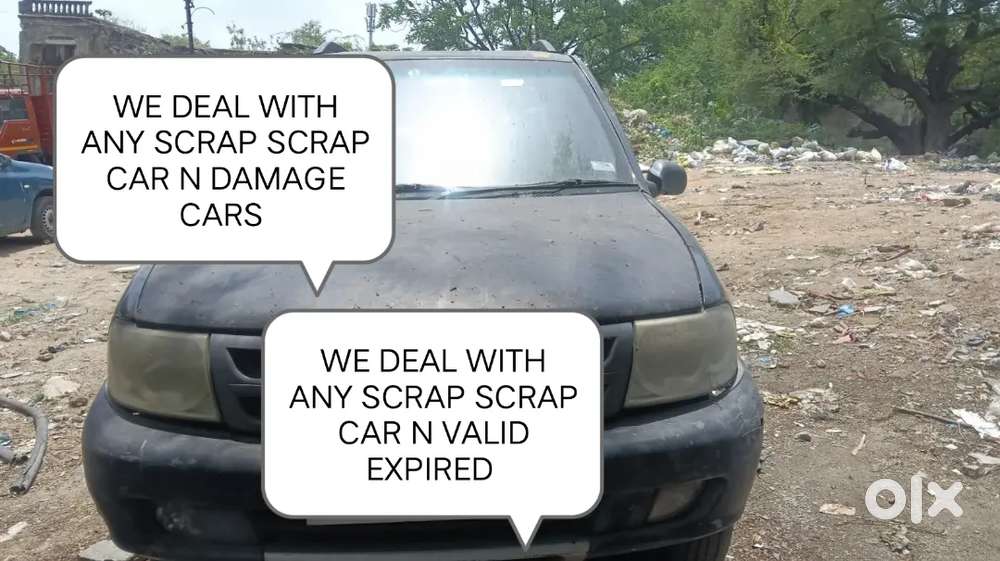 WE DEAL WITH ANY SCRAP SCRAP CAR N VALID EXPIRED CARS N DAMAGE CARS