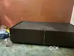 Strong Wooden Single Bed with Storage