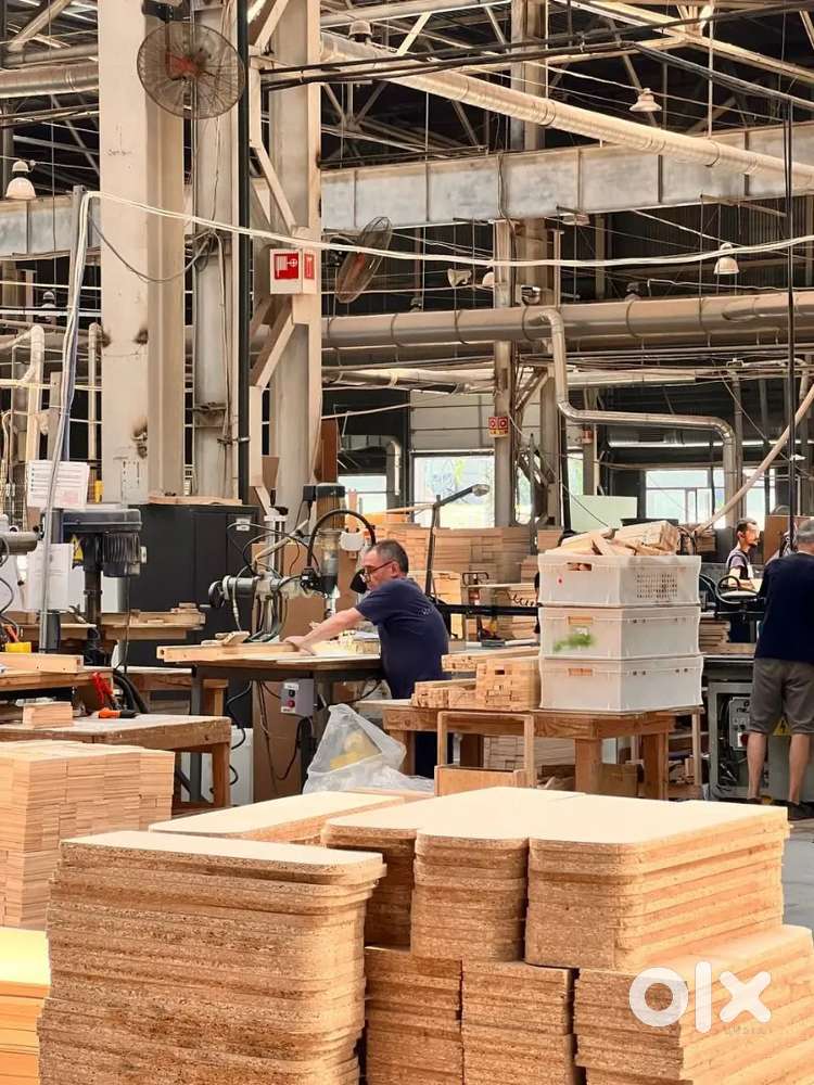 Job in production line of sofa & bed upholstery