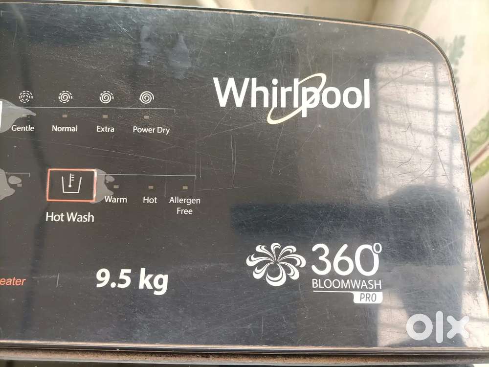 Whirlpool washing mission 9.5 kg top load fully condition
