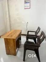 Computer Table with 2 Chairs  Perfect for Home & Office Use