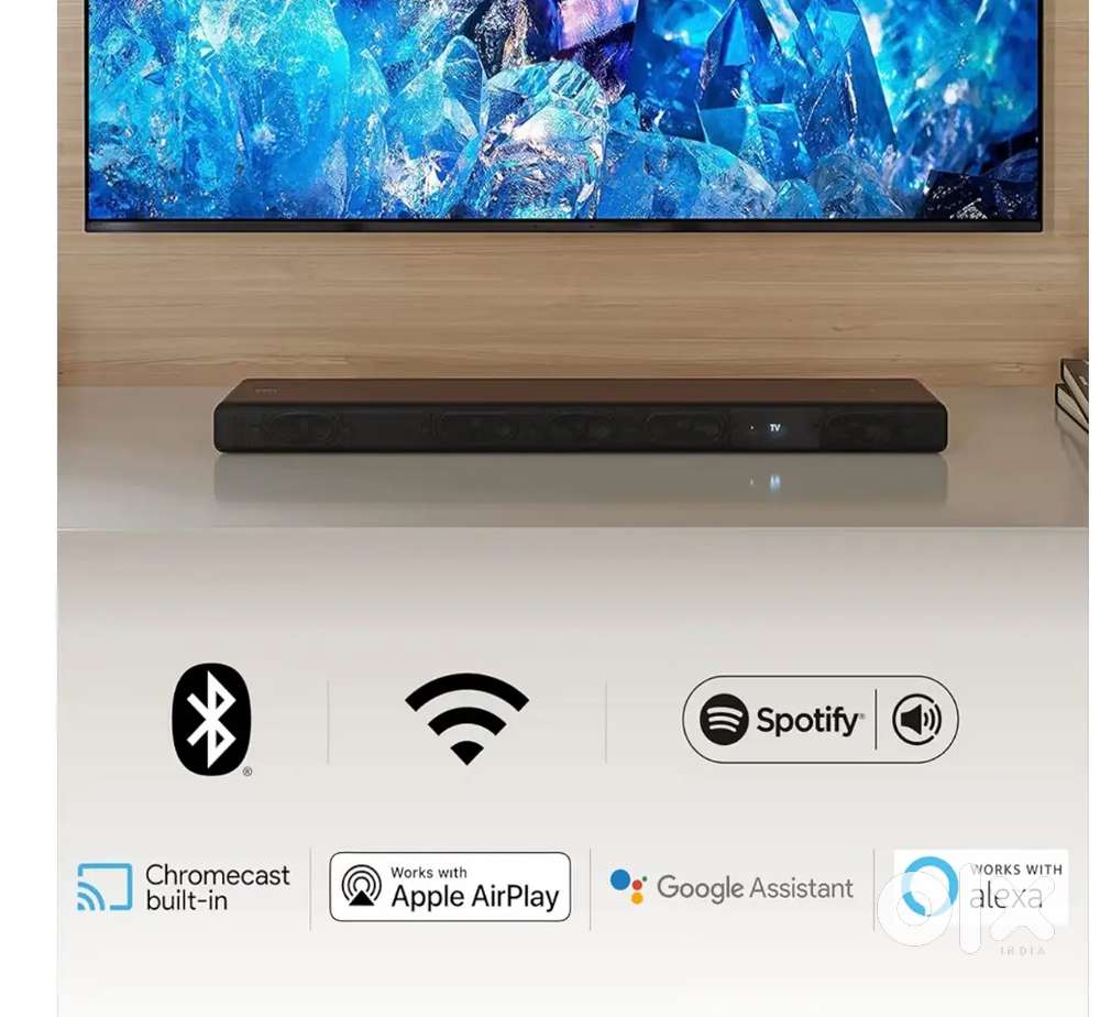 Sony SA-SW3 Wireless Subwoofer and HT-A5000 5.1.2ch Dolby sound bar