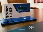 Samsung Galaxy A17 Blue 6/128 With Warranty 10 Days Used Only