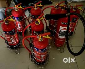 Fire Extinguisher ABC, Fire Alarm & Smoke Detector