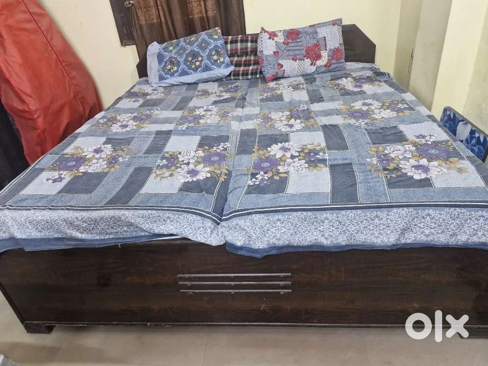 double bed and sofa set for sale.