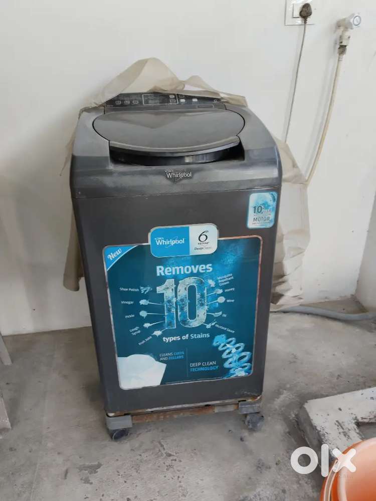 Whirlpool washing machine top load motor warranty available