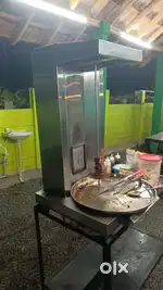 Urgent sale Deep freezer and shawarma machine for sale