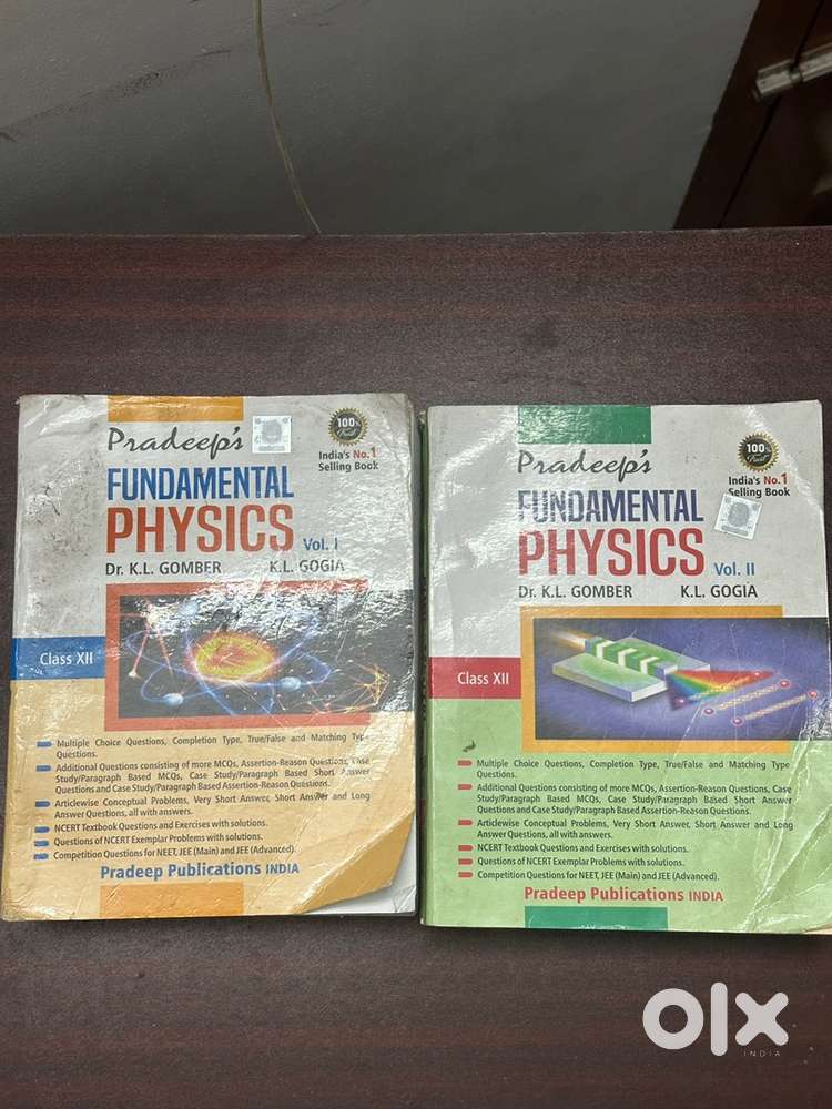 Class 12 Pradeep’s Fundamental Physics ( Vol 1 & Vol 2)