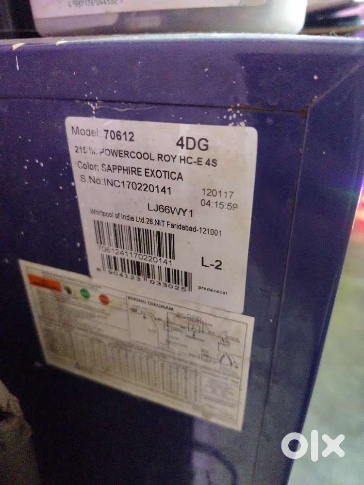 Whirlpool refrigerator