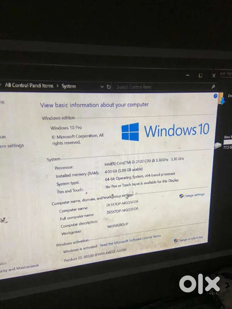 CPU, Keyboard and Mouse.