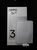 Oppo A3x 5G 4+4GB Ram 128 GB storage full condition with box and bill