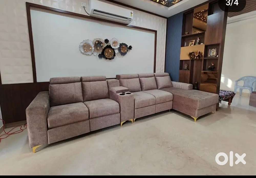 Luxirous design model 4 seater plus launger available in starf furnitu