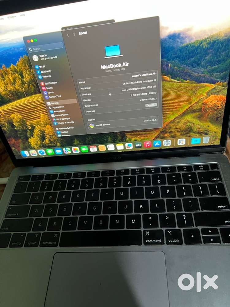 Macbook Air 2018 model