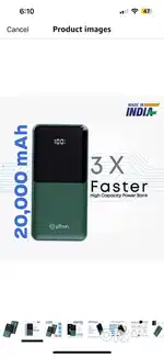 Power bank 20000 mah full packed new one
