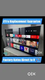 45 New Slim Frameless Android Smart led tv 2Yr Replacement grnty