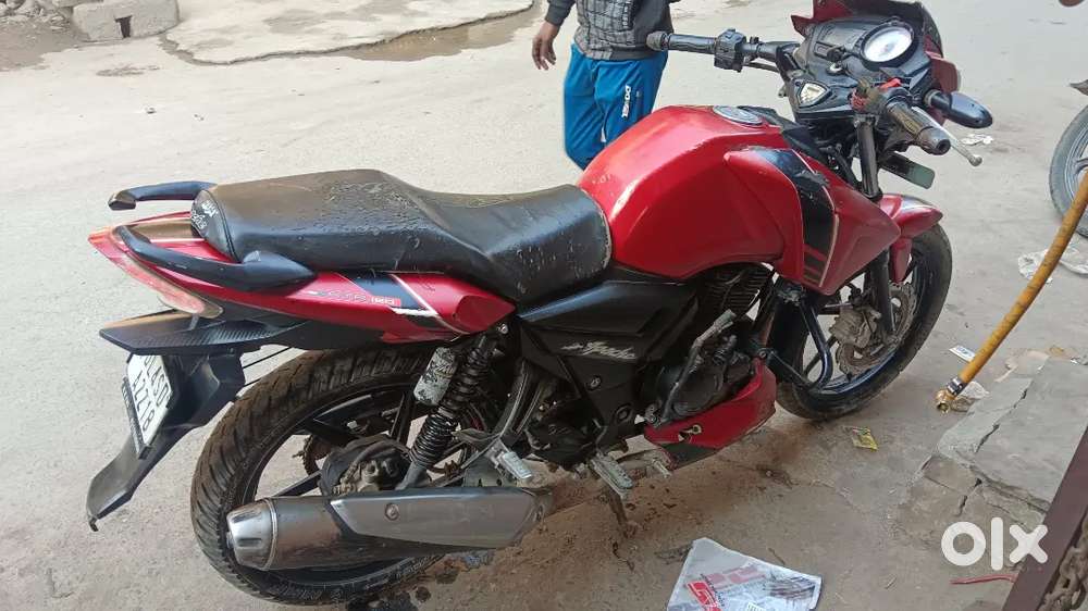 Apache bike red clear