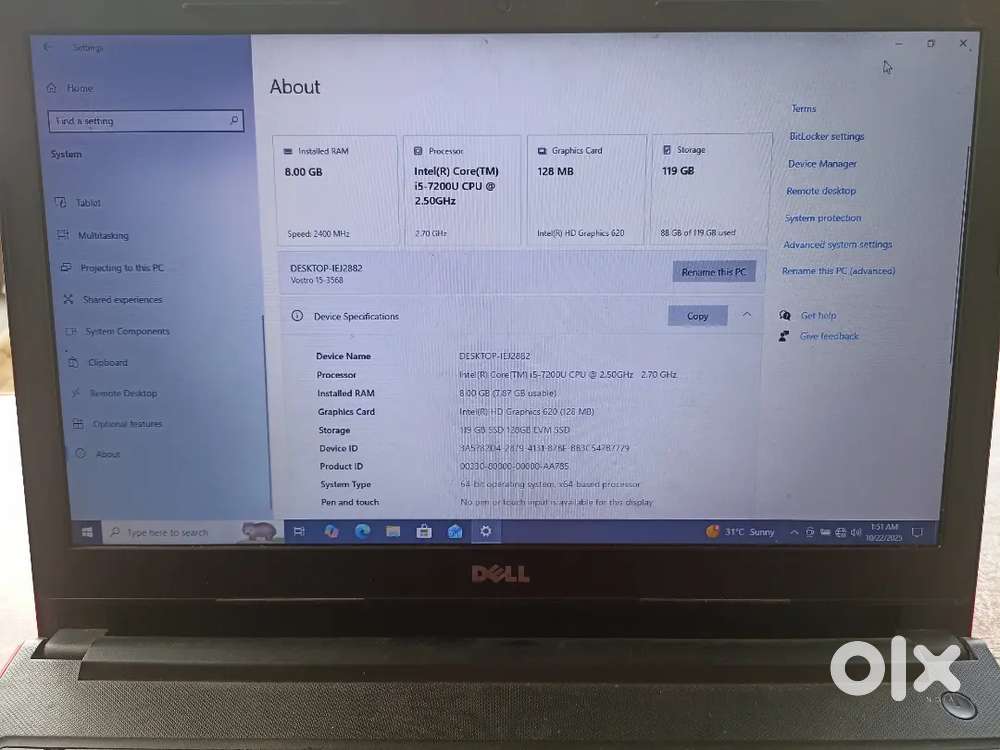 Dell laptop