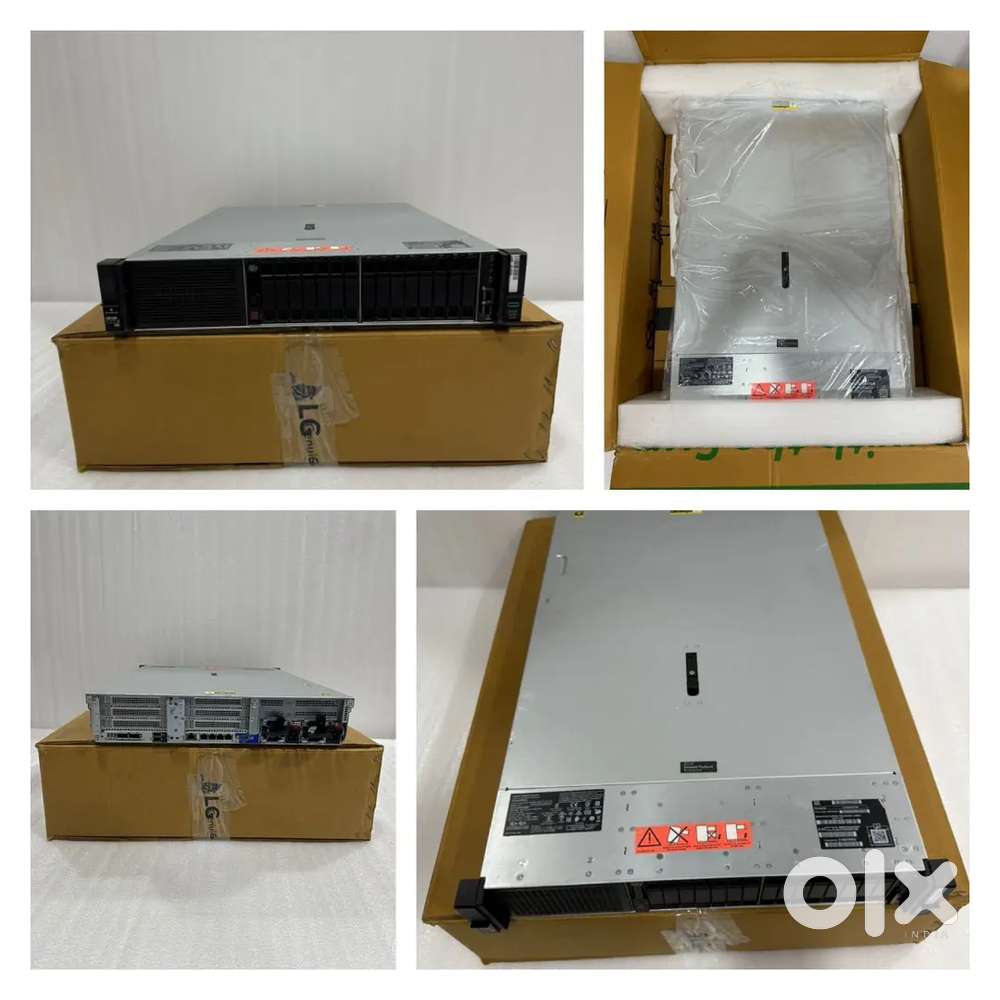 Rack server/Dell server/hp dl 380 G10/available in box piece with