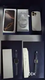 Iphone 16 pro max 10 months Apple watch series 9 45mm gps 13 months
