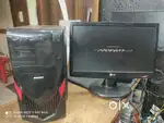 Core i5 Computer with 19 LED Screen, 128 SSD, 4gb RAM