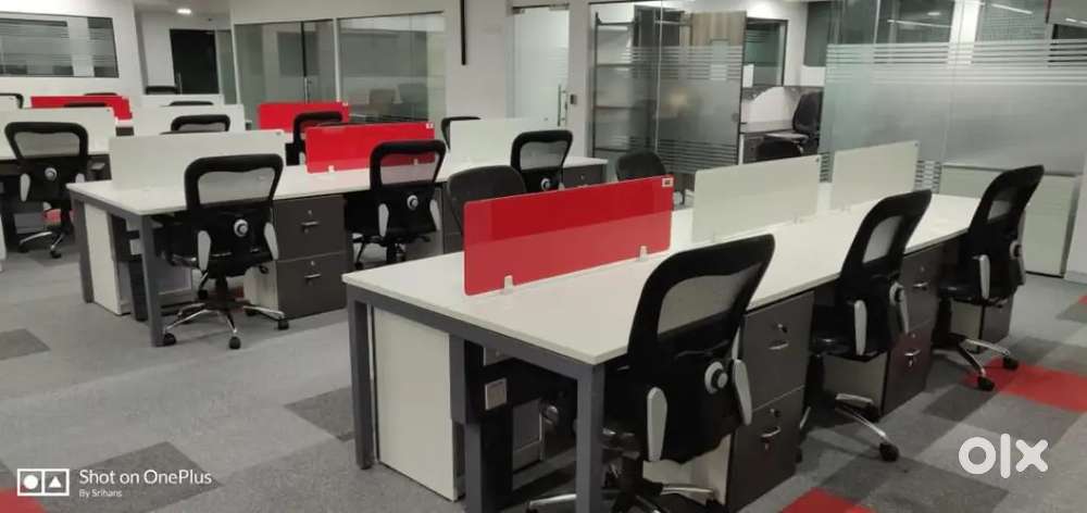 Modular new workstation starting ₹2500 each seater suitable fr startup