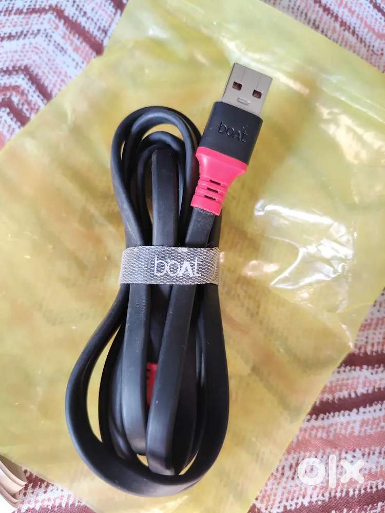 Boat c type mobile charger cable 5 feet 1.5 mtr