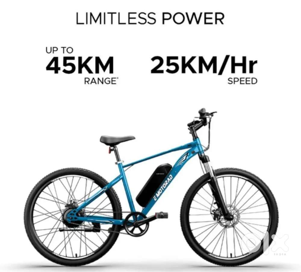 E motorad electric cycle mint condition