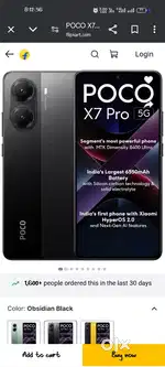 Poco X7 Pro | 8/256 | Check Description for details