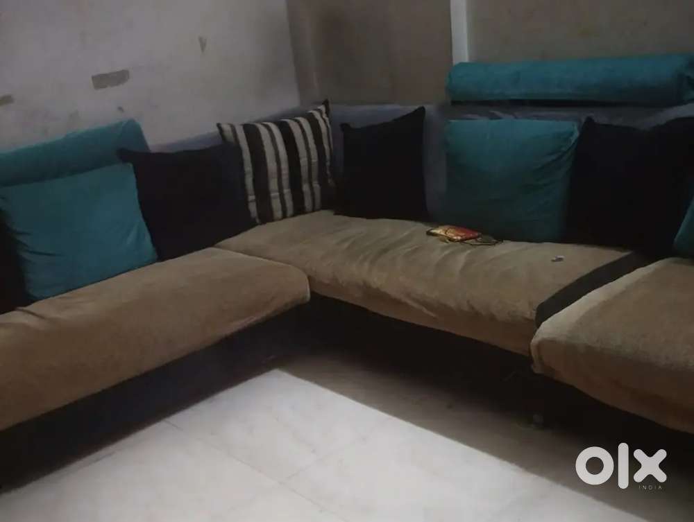 Sofa with storage space