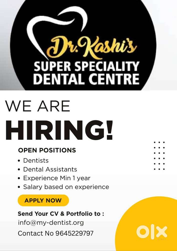 Dental Assistants Job Vacancy