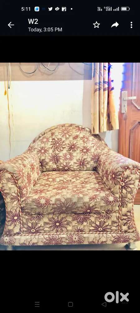 5 siter sofa set good condition