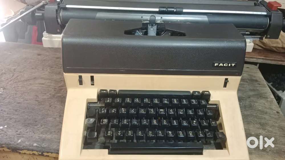 Facit kannada typewriter sales