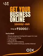 Website Design & Hosting + Google Business, Logo, Catalog & Listing