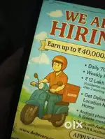 Free parcel delivery job