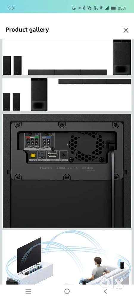 Sony -HT-S500RF 1000w Home Theater