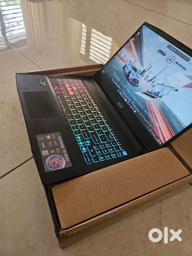 New_MSi Katana CORE i7 12TH GAMING 6GB NVIDIA RTX3050/WARRANTY