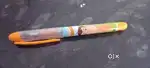 Ink pen. Reusable ink.