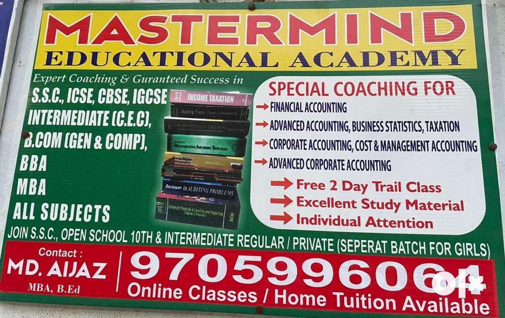 Accounting tuition available