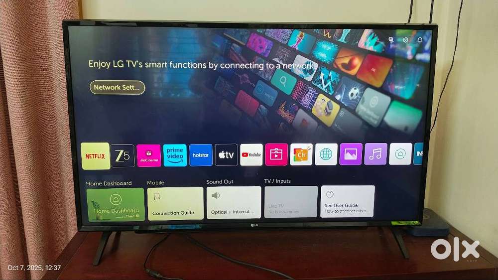 LG 43 inches 4K Ultra HD Smart LED TV