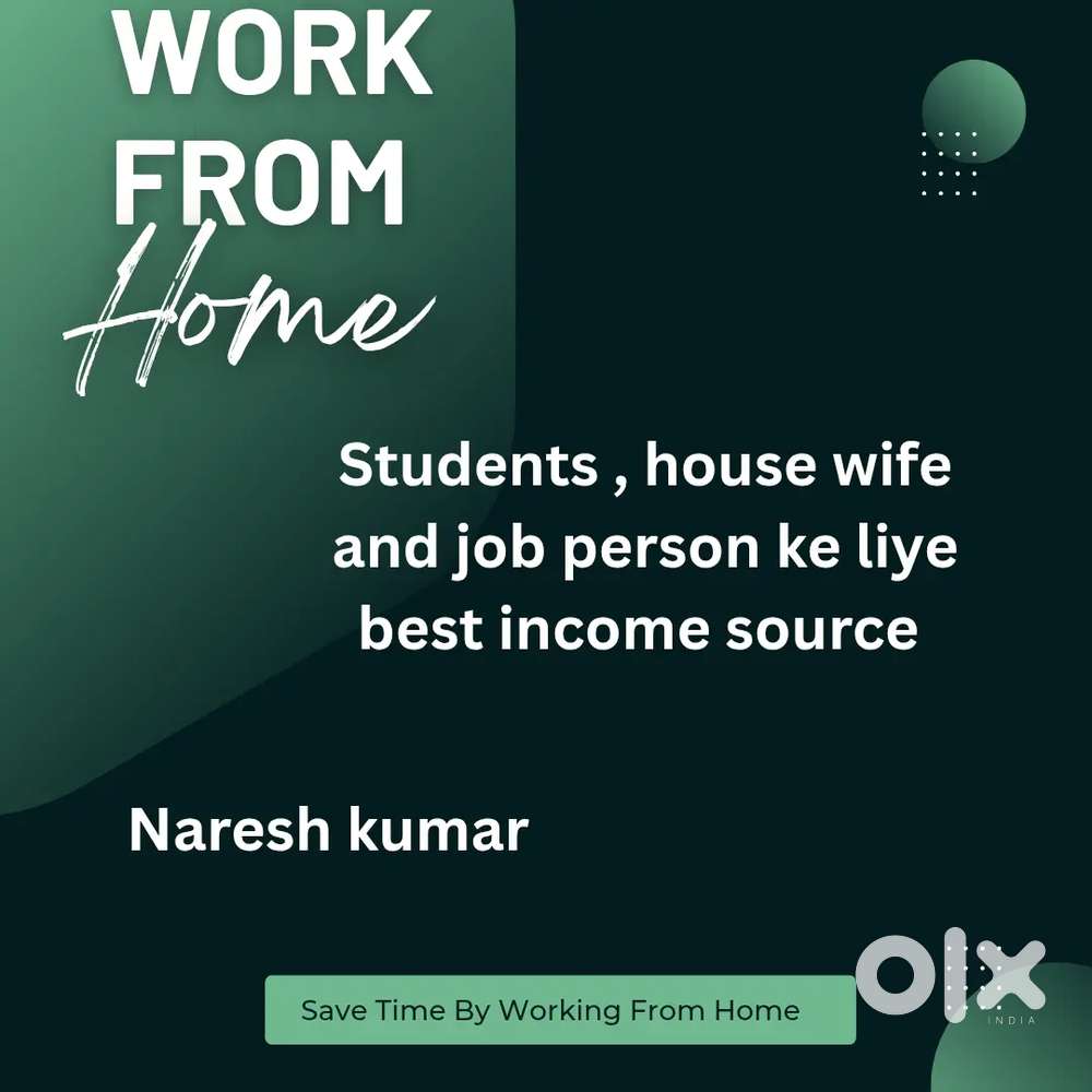 Work from home opportunity