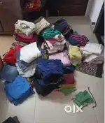 Old used clothes like Pants, t-shirt, Shirts, Suits, Sarees, etc.