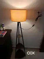 Room Lamp and Bedside table