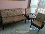 Sofa set with two chairs