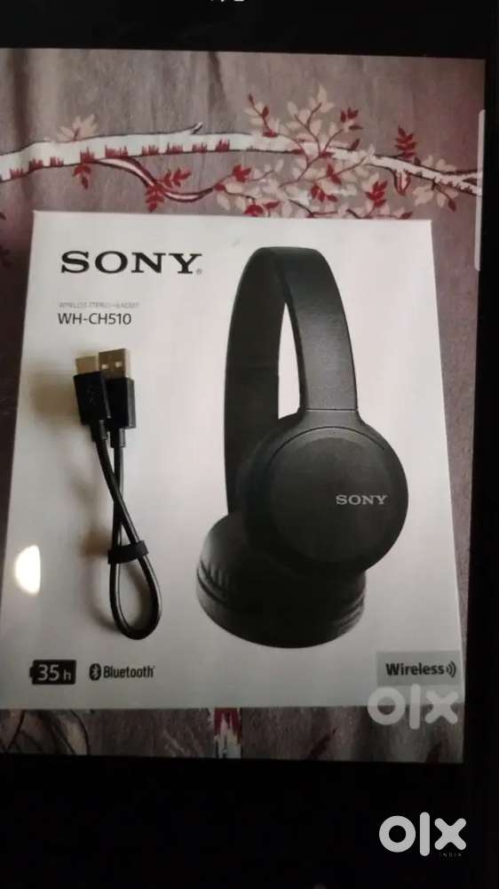 Sony WH-CH510 On The Ear Bluetooth Headphone with Mic