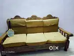 Wooden sofa 5 seater