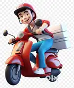 Delivery boy in NIKOL GUJARAT