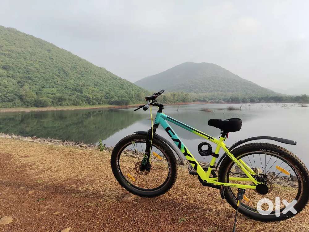 Caya split 27.5 bicycle with dual disk brakes