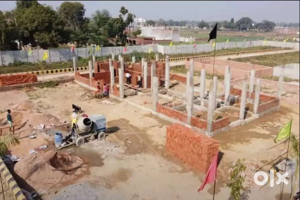 लखनऊ चारबाग स्टेशन से मात्र 20 मिनट की दूरी पर प्लाट खरीदे