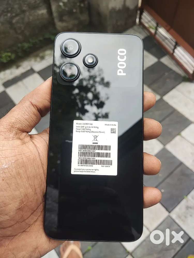 Poco M6 pro 5g 6gb  128 gb Black color